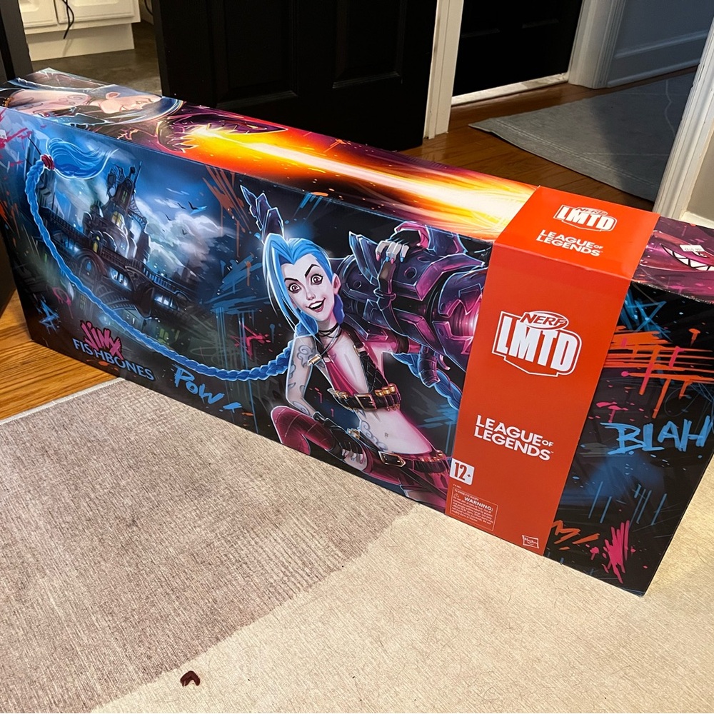 Nerf LMTD Jinx Blaster with Colorful Design